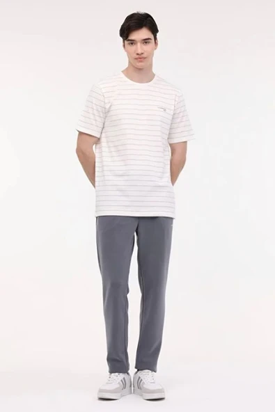 Lumberjack Ml RENATO 22ITL1022 5Pr Erkek Gri Eşofman Alt 102024146 - Resim 3