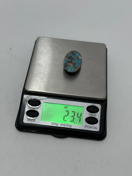 Doğal İran Nişabur Firuze (Turkuaz) Taşı 23,4 Karat - 4,65 Gram - Resim 4