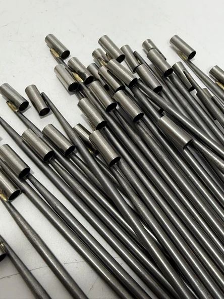 Tekstil Makinesi Düz Uçlu İplik Kılavuz İğnesi 6x18 (50 Adet) - Resim 4