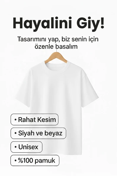 Çizgisel Kişiye Özel Fotoğraf Çizim Baskılı T-Shirt - Resim 5