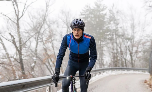 Santini VEGA ABSOLUTE Polartec Erkek Rüzgarlık Ceket 3W50775VEGAABST - Resim 4