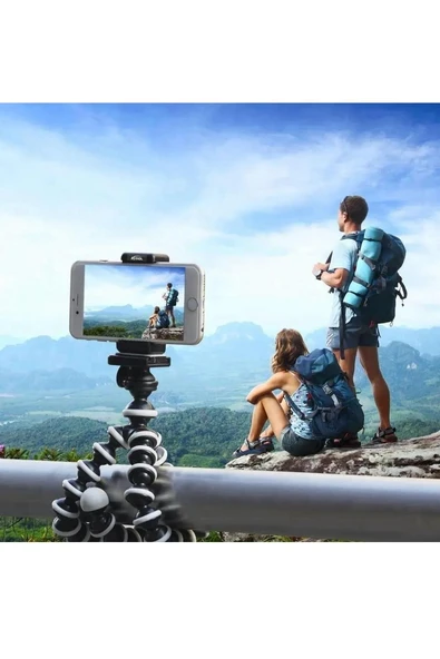 Vos Versa 26 Cm Oynar Ayaklı Ahtapot Tripod VVE1113 - Resim 5