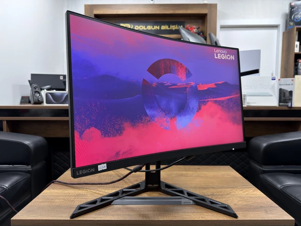 Lenovo Legion R27FC-30 Curved 27” Full HD 0.5 ms Pivot 240 Hz Monitör 67B6GAC1TK (İKİNCİ EL) - Resim 3