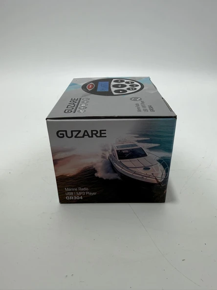 Guzare GR304 Su Geçirmez Bluetooth Marin Stereo Radyo - Resim 10