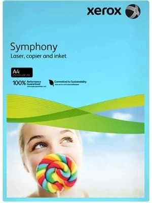 Xerox Symphony A4 80 Gr 500"lü Renkli Fotokopi Kağıdı Mavi 003r93968 ürün görseli 1