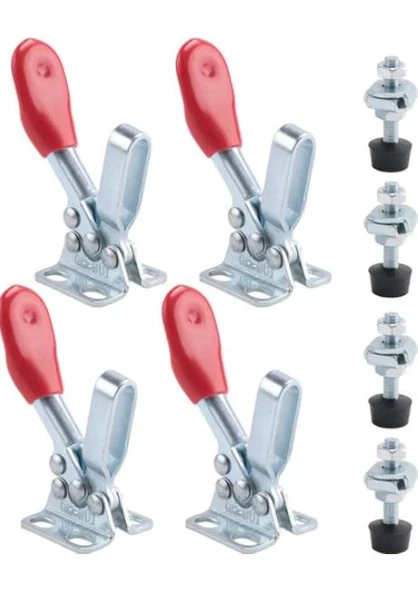 GH-201 Yatay Tip Hızlı Sabitleme Kelepçesi 4 Adet ürün görseli