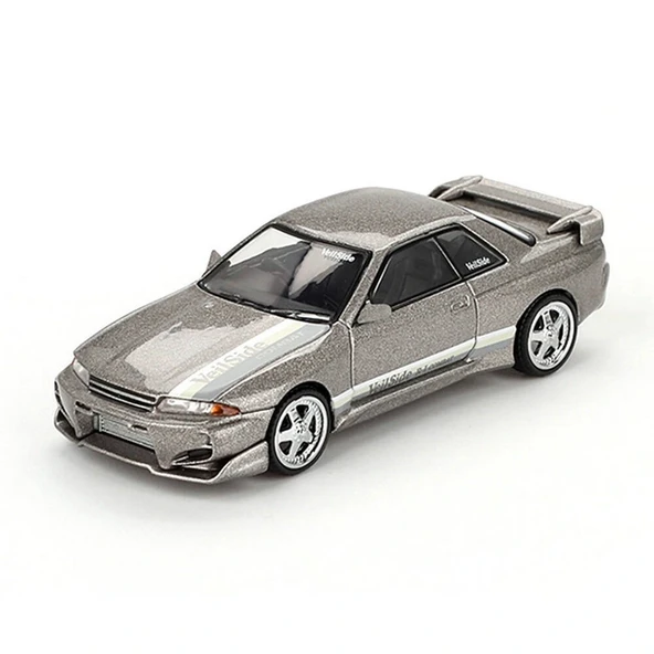 Mini GT 1/64 Nissan Skyline GT-R(R32) Veilside Combat C-I Veilside Combat Grey - Blister Paket ürün görseli 1