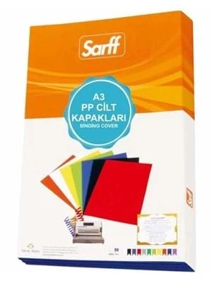 Sarff A3 450mic Cilt Kapağı Opak Mavi 15201128 ürün görseli 1