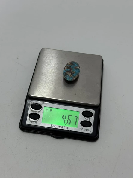 Doğal İran Nişabur Firuze (Turkuaz) Taşı 23,4 Karat - 4,65 Gram - Resim 5