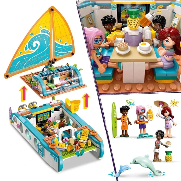 LEGO Friends Gezi Teknesi Macerası 42664 - Resim 2