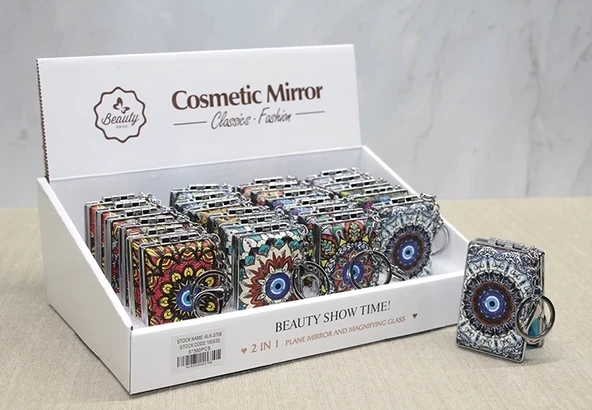 Taşlı El Aynası Anahtarlık Alk3766 ürün görseli 1