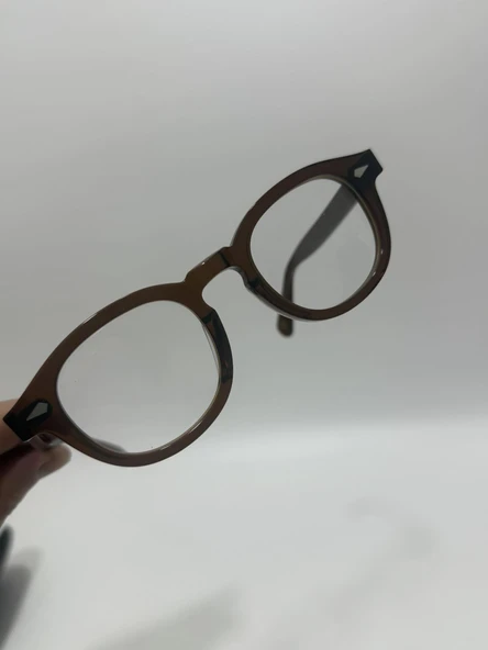 Moscot Lemtosh Tobacco 46 Tasarım Gözlük - Resim 8