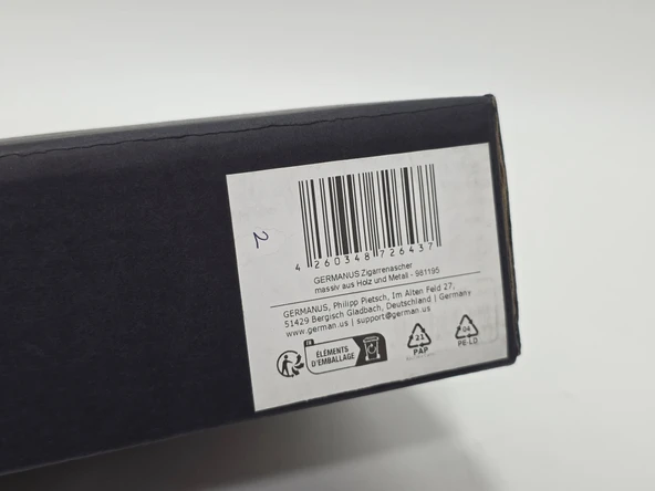 Germanus 4001 Masif Ahşap ve Metal Puro Küllüğü - Resim 9