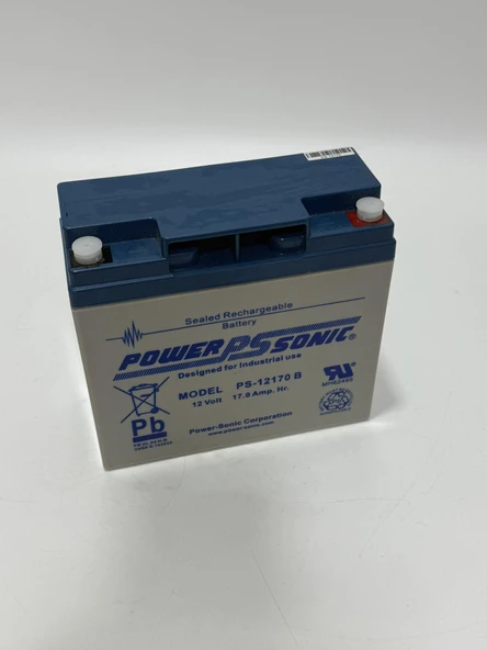 Power Sonic PS-12170 B Bakımsız Akü 12V 17A - Resim 4