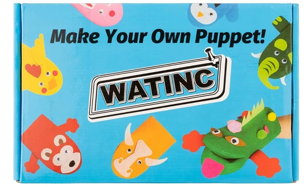 Watinc Keçe El Kuklası Yapım Seti 6 Adet - Resim 6