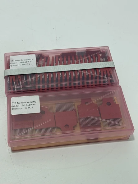 Muller 6 Örgü Makinesi İğne Bloğu 60 Adet - Resim 4
