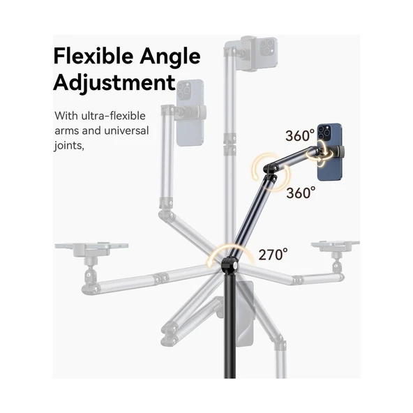 Ulanzi TH07 Ayaklı Telefon Standı T095GBB1 - Resim 4