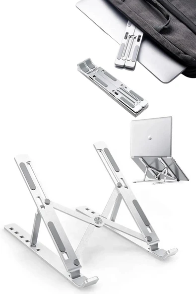 Vos Versa Metal Kademe Ayarlı Telefon Ve Tablet Standı VVE1048 - Resim 3