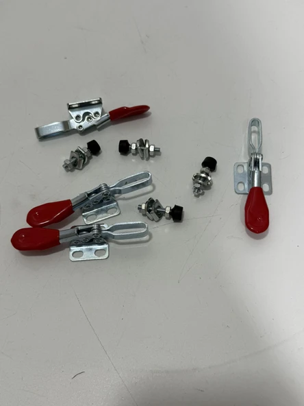 GH-201 Yatay Tip Hızlı Sabitleme Kelepçesi 4 Adet - Resim 2