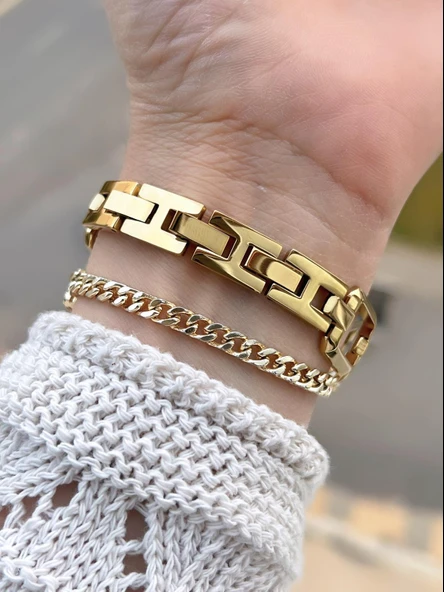 Ferrucci Vintage Mini Çelik Kordon 2 Yıl Garantili Yeni Sezon 30 Mt Suya Dayanıklı Kadın Kol Saati B.03603.4 - Resim 3