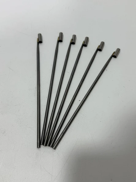 Tekstil Makinesi Düz Uçlu İplik Kılavuz İğnesi 2,5x18 (50 Adet) - Resim 2