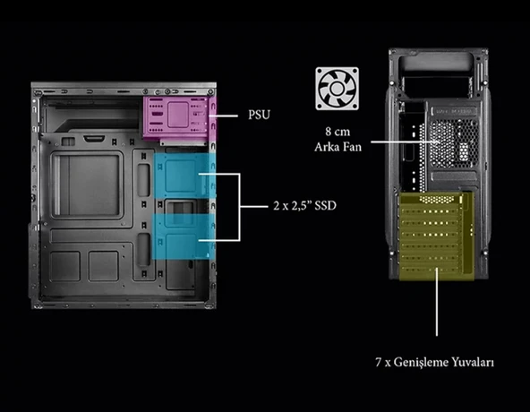 PTTAVM: VENTO VS114F 500W (PEAK) KASA
