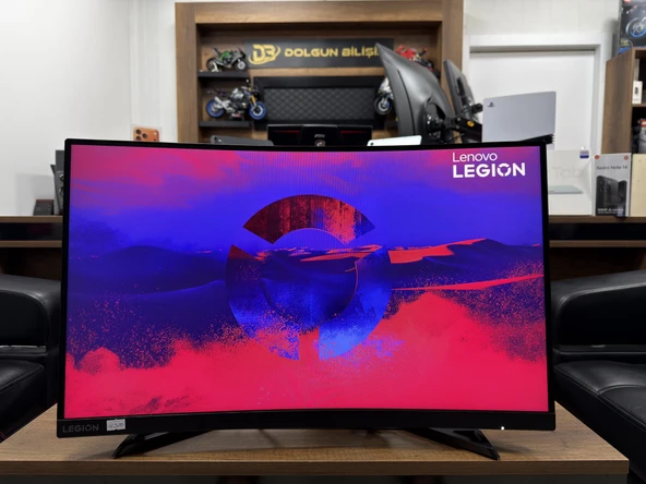 Lenovo Legion R27FC-30 Curved 27” Full HD 0.5 ms Pivot 240 Hz Monitör 67B6GAC1TK (İKİNCİ EL) - Resim 2