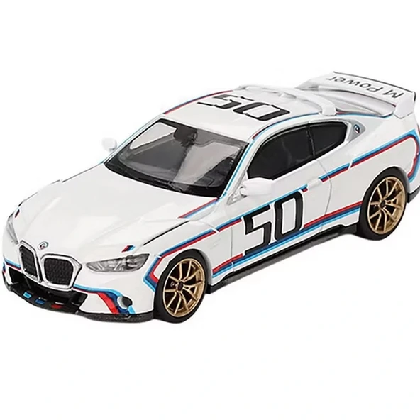 Mini GT 1/64 BMW 3.0 CSL White - Blister Paket ürün görseli 1