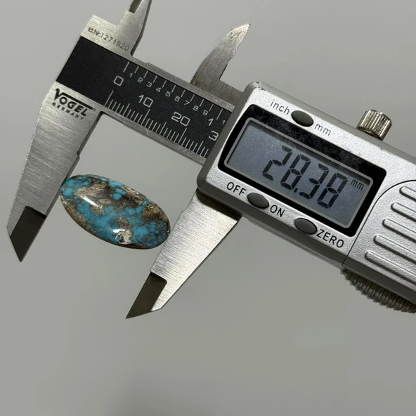 Doğal İran Nişabur Firuze (Turkuaz) Taşı 23,4 Karat - 4,65 Gram - Resim 3