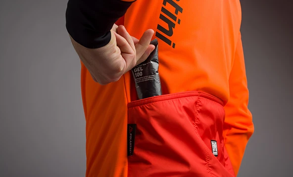 Santini VEGA ABSOLUTE Polartec Erkek Rüzgarlık Ceket 3W50775VEGAABST - Resim 9