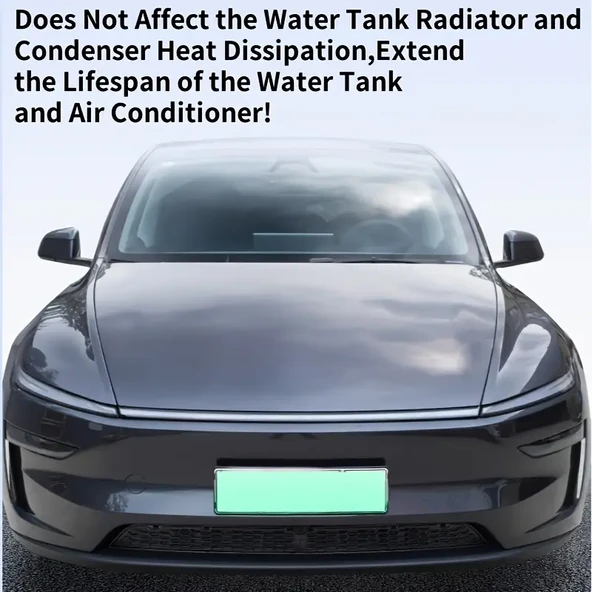 TESLA MODEL Y JUNİPER İÇİN UYUMLU ALT IZGARA PETEK MODEL ÇERÇEVE TELLİ VERSİYON - Resim 3