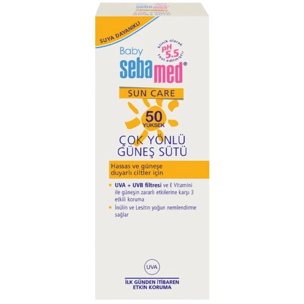 Sebamed Baby SPF50 Çok Yönlü Güneş Koruyucu Süt 100ml - Resim 2