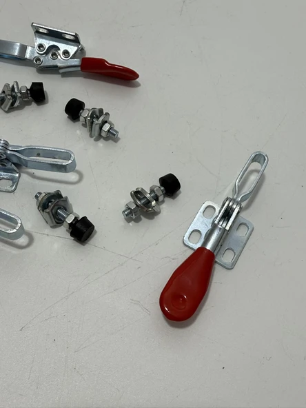 GH-201 Yatay Tip Hızlı Sabitleme Kelepçesi 4 Adet - Resim 4