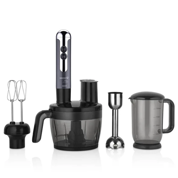 KORKMAZ A457-07 MİA MULTİ BLENDER SET COSMİCA/KROM ürün görseli