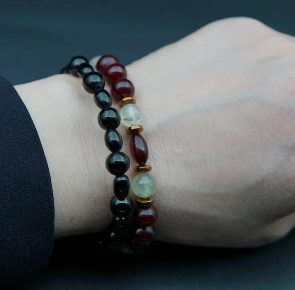 Oltu Taşı  Kadın Bileklik sb00054 - Resim 2