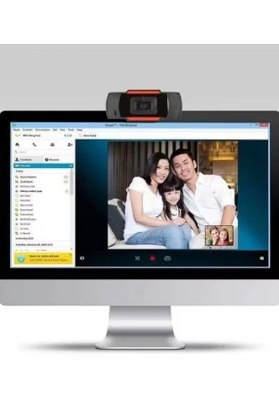 Webcam Orjınal 1080p Konferans Kamera Dahili Mikrofon Chat Görüntülü Sohbet Yayın Kamerası Hd Video - Resim 4