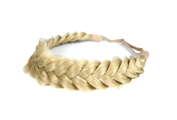 Örgü Saç Bandı Postiş - Resim 3