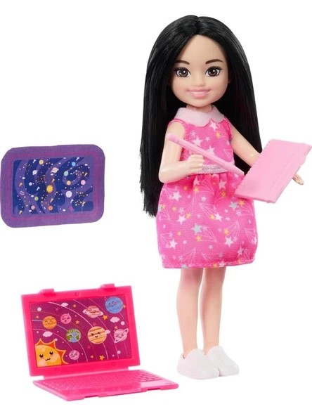 Mattel Barbie Chelsea Meslekleri Öğreniyor Bebek Serisi Astronom GTN86 HTK33 - Resim 4