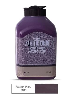 Artdeco 500 Ml Akrilik Boya Patlıcan Moru 70l-3049 ürün görseli 1