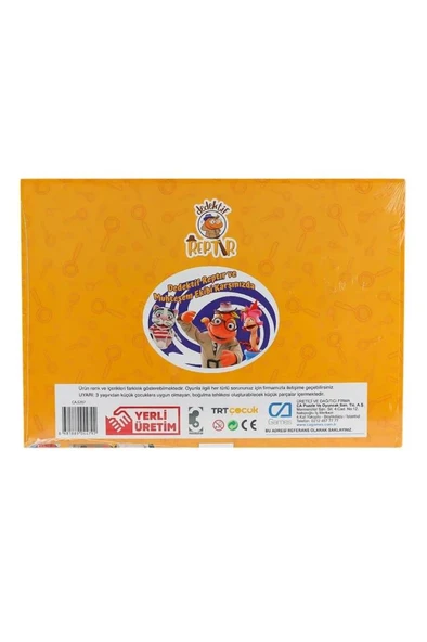 Ca Game CAFRM-5207-5208 DEDEKTİF REPTIR FRAME PUZZLE - Resim 5