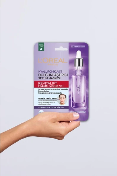 L'Oreal Revitalift Filler Serinletici Göz Serum Maskesi - Resim 7