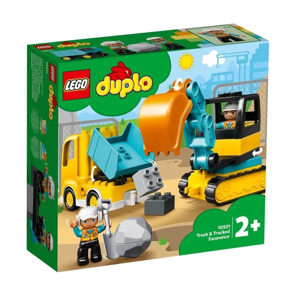 LEGO Duplo İnşaat Arabaları 10931 - Resim 3