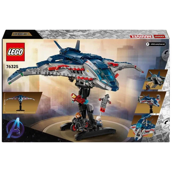 LEGO® | Marvel Avengers: Ultron Çağı Quinjet - 76325 - Resim 6
