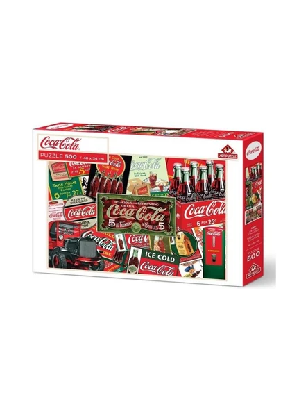 Art Puzzle Soğuk İçiniz, Coca-Cola - 500 Parça 5931 ürün görseli