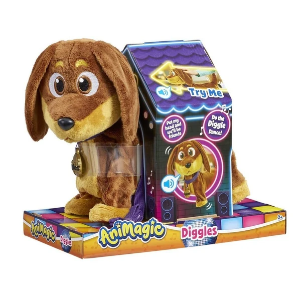 GOLI 923207 Animagic Köpek - Diggles - Resim 5