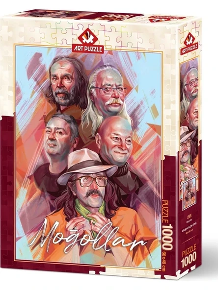 Art Puzzle Moğollar 1000 Parça Puzzle - 4585 ürün görseli