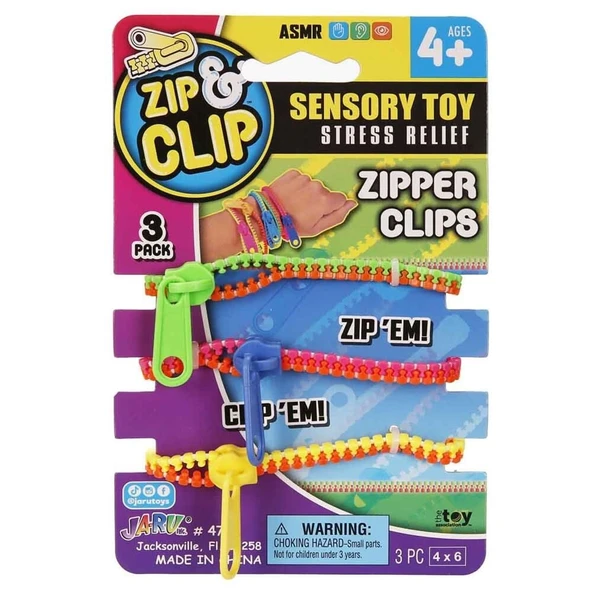 S01004785 JRU-ZIP ZIPPER CLİPS 3A  -SUN - Resim 2