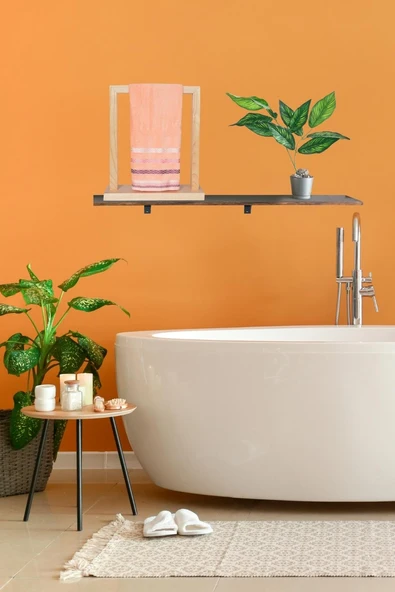 Vos Versa Bursa Varak Serisi 50x90cm %100 Pamuk 4lü Yüz Havlusu Karşık VVHM0031 - Resim 5