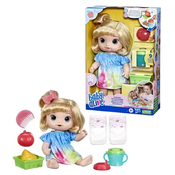 Baby Alive Meyve Sıkacaklı Bebek Seti F7356 - Resim 2