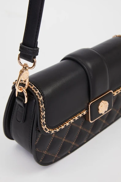 Toka Detay Kadın Omuz Çantası 930387 - Resim 9